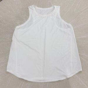 Lululemon Reflective White Tank Size 10